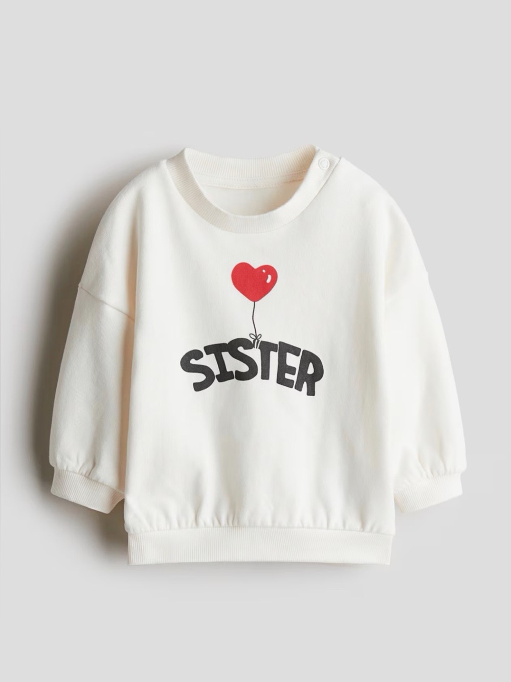 “Sister” sweatshirt | Size 1.5 - 2Y